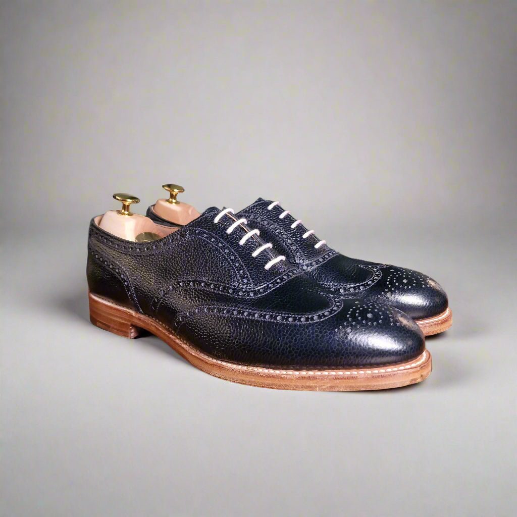 Suffolk Navy Grain (8,5E & 11,5E) Crockett & Jones - Hammargruppen