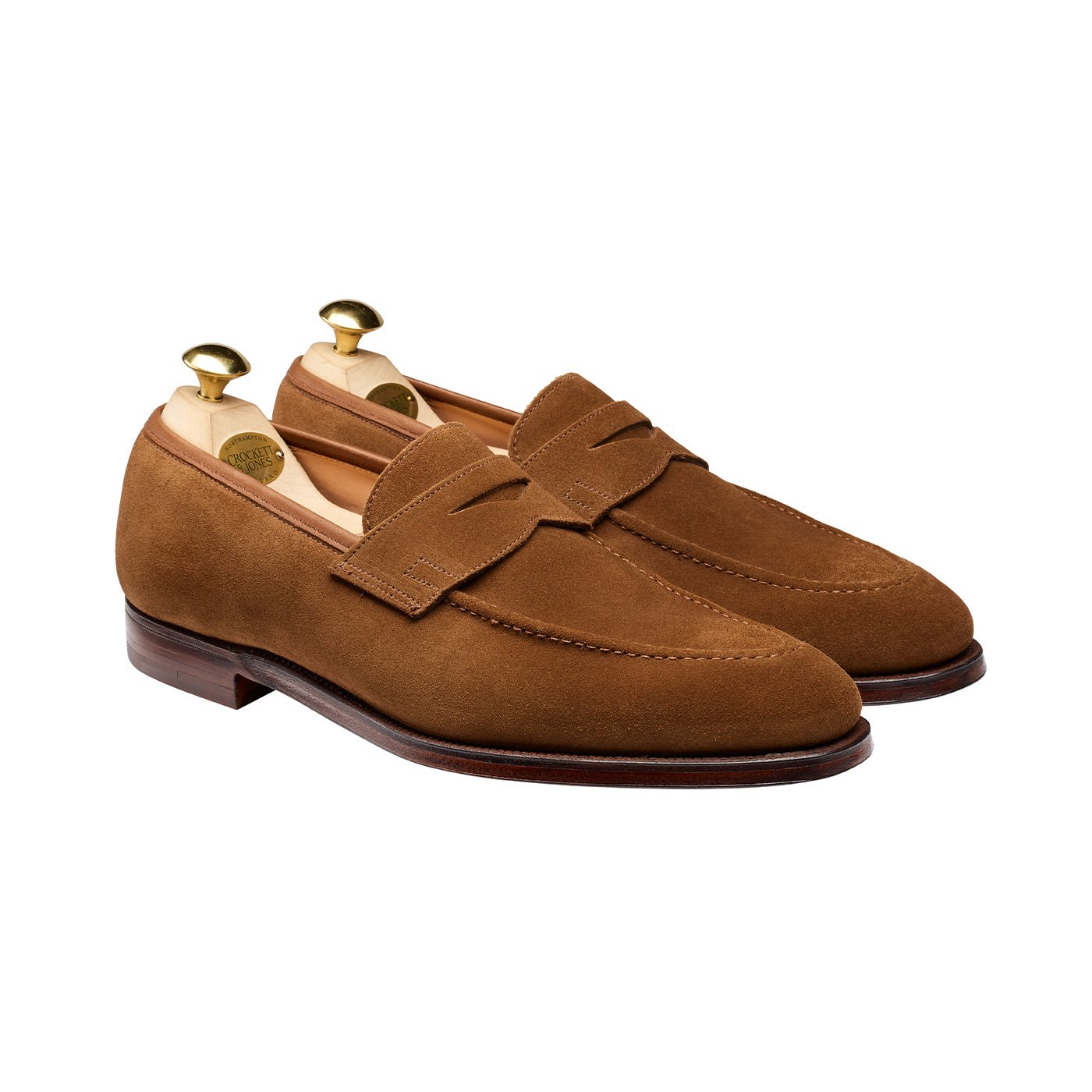 Sydney Penny Loafer, Snuff Suede, Crockett & Jones - Hammargruppen