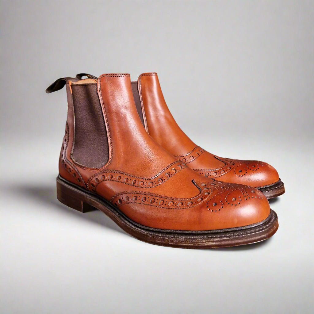 Tamar Dark Leaf Calf (9F) Joseph Cheaney & Sons - Hammargruppen