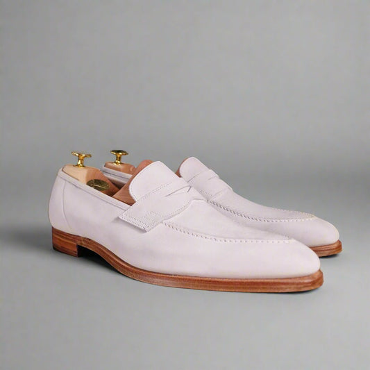Teign White Nubuck (11E) Crockett & Jones - Hammargruppen