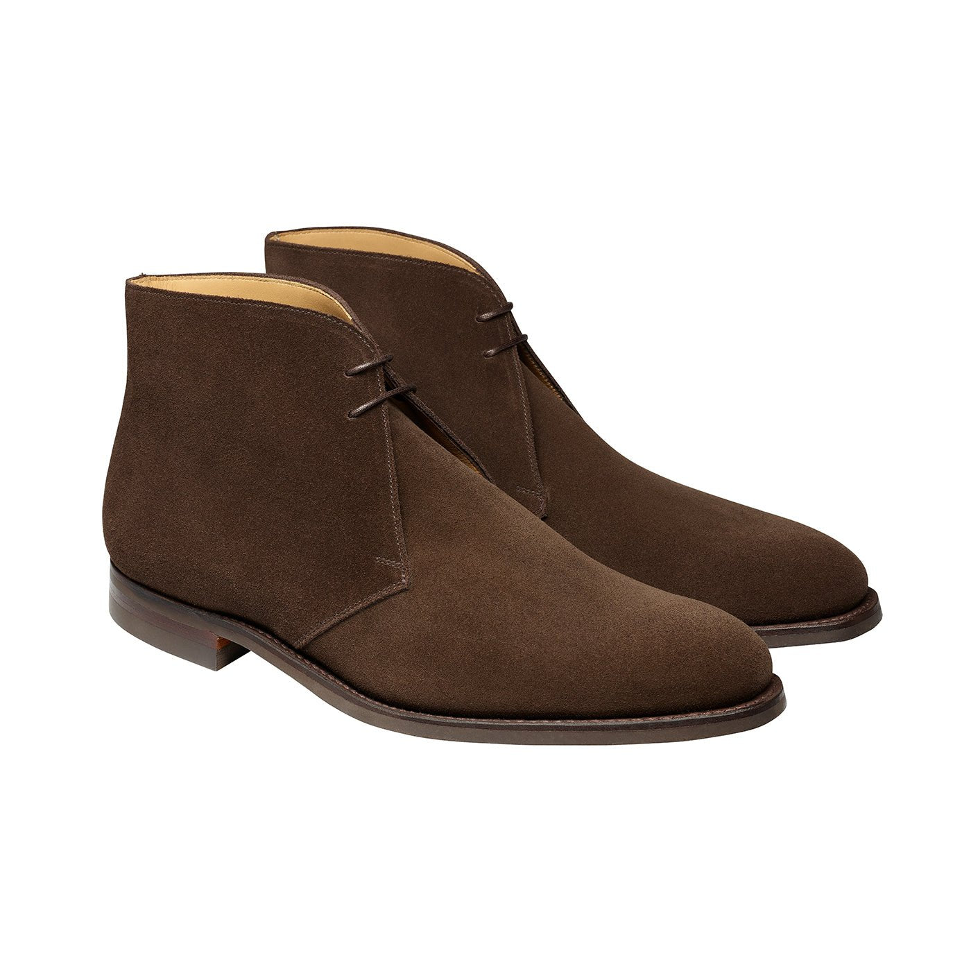 Upton Chukka Boot, Dark Oak Suede ‘City’ Crockett & Jones - Hammargruppen
