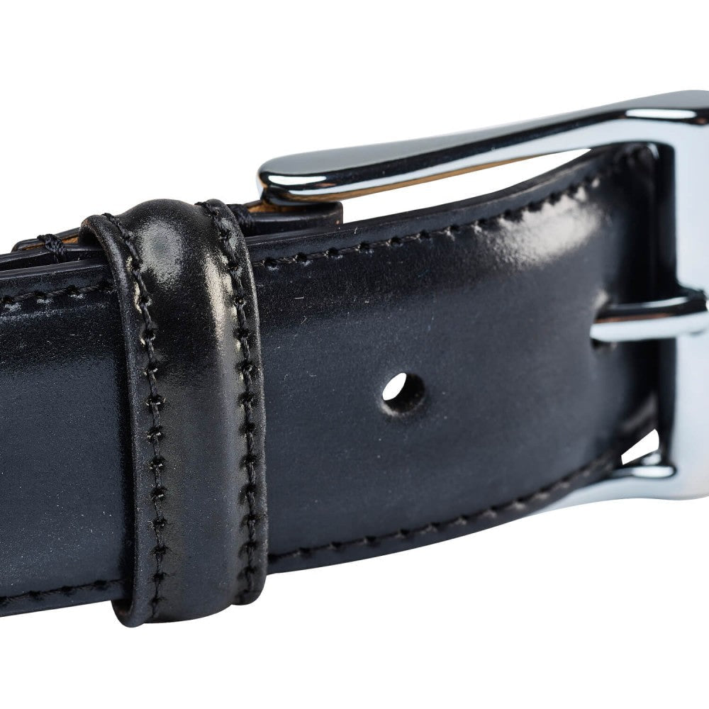 Crockett & Jones Black Cordovan Belt – Men's Belt – Hammargruppen