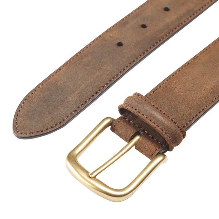 Bälte Dark Brown Rough - Out Suede, Crockett & Jones - Hammargruppen