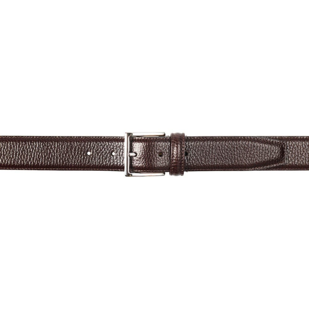 Bälte Dark Brown Scotch Grain, Crockett & Jones - Hammargruppen