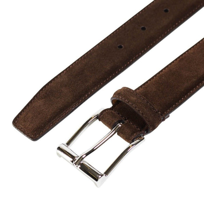 Bälte Dark Brown Suede, Crockett & Jones - Hammargruppen