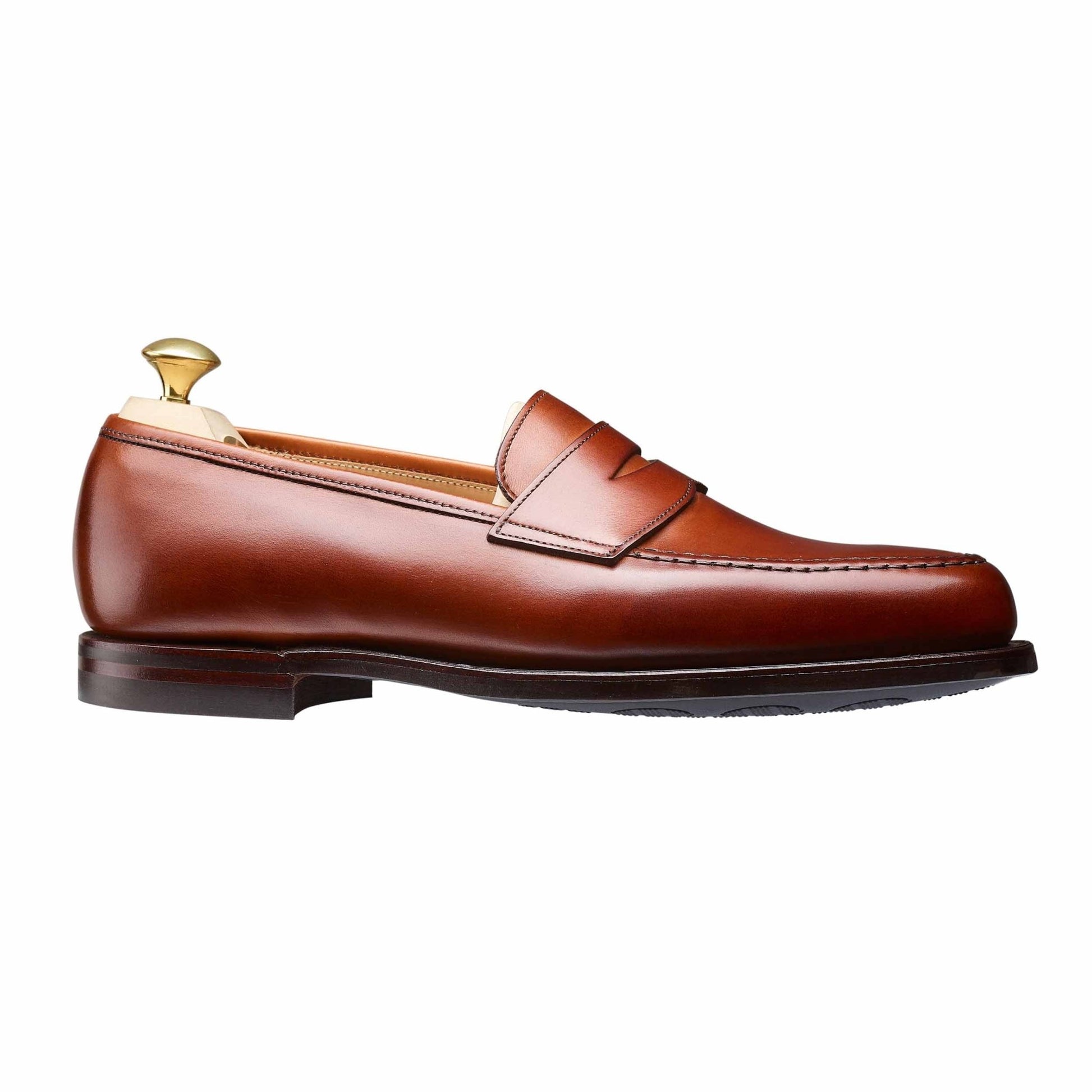 Boston Penny Loafer, Chestnut Calf ‘City’ Crockett & Jones - Hammargruppen