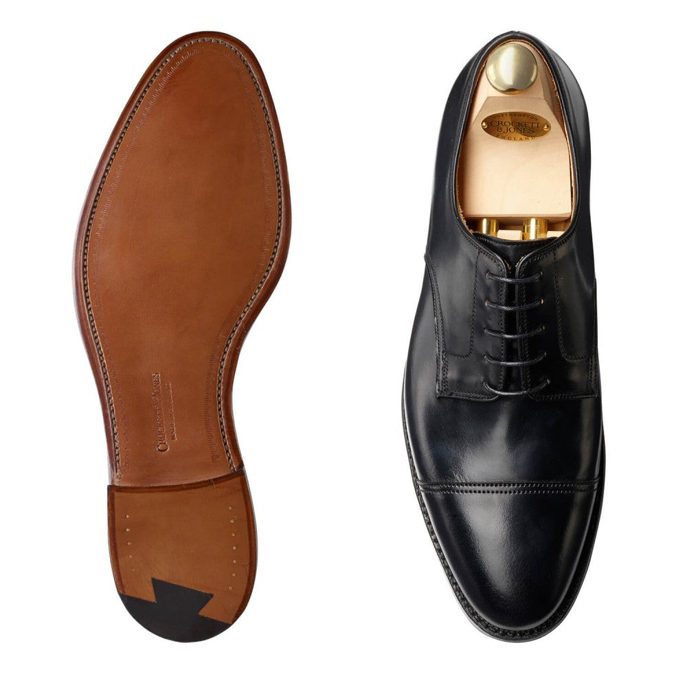 靴 Crockett&Jones  Cordovan BradFord 6E Bradford Black Cordovan, Crockett & Jones – Hammargruppen