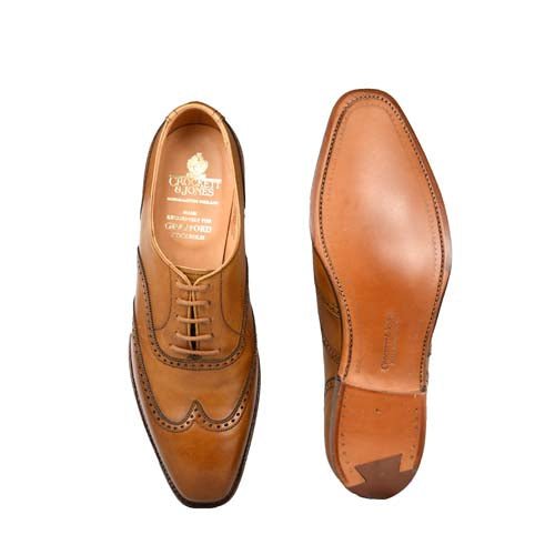 Brampton Tan Antique Calf, Crockett & Jones - Hammargruppen