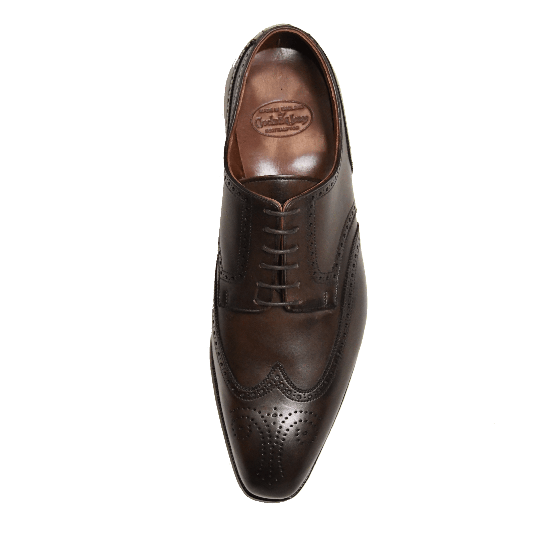 Brunswick Dark Brown Calf (10,5E) Crockett & Jones - Hammargruppen