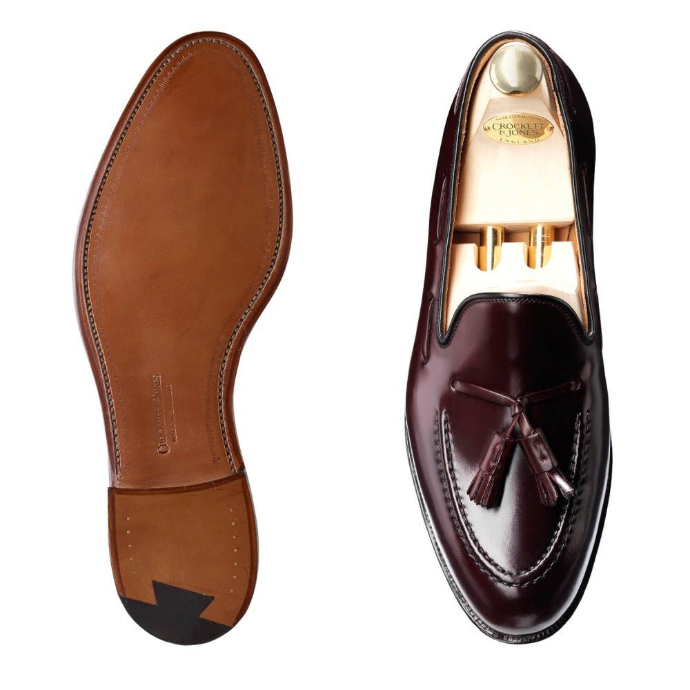 Crockett & Jones Cavendish II – Tassel Loafers Men's Cordovan