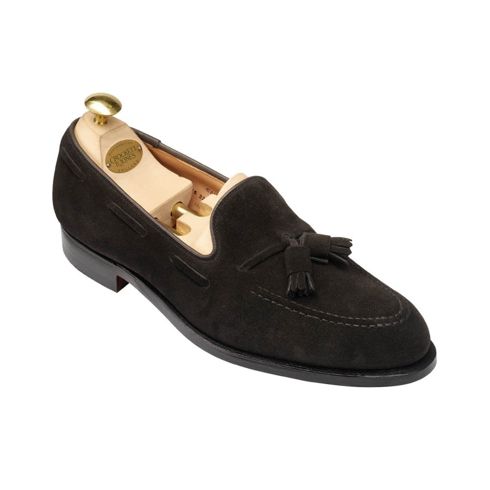 Cavendish II Black Calf Suede