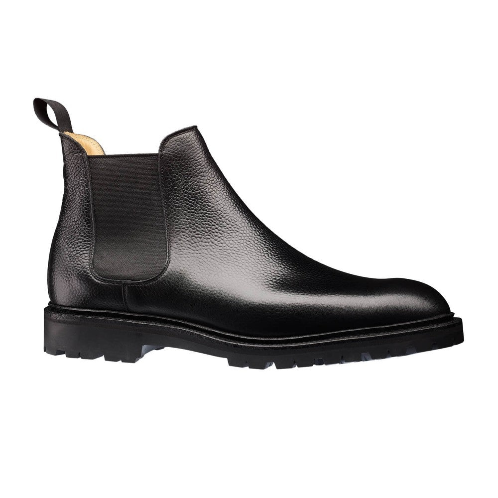 Chelsea 11 Boot, Black Scotch Grain ‘Vibram’ Crockett & Jones - Hammargruppen