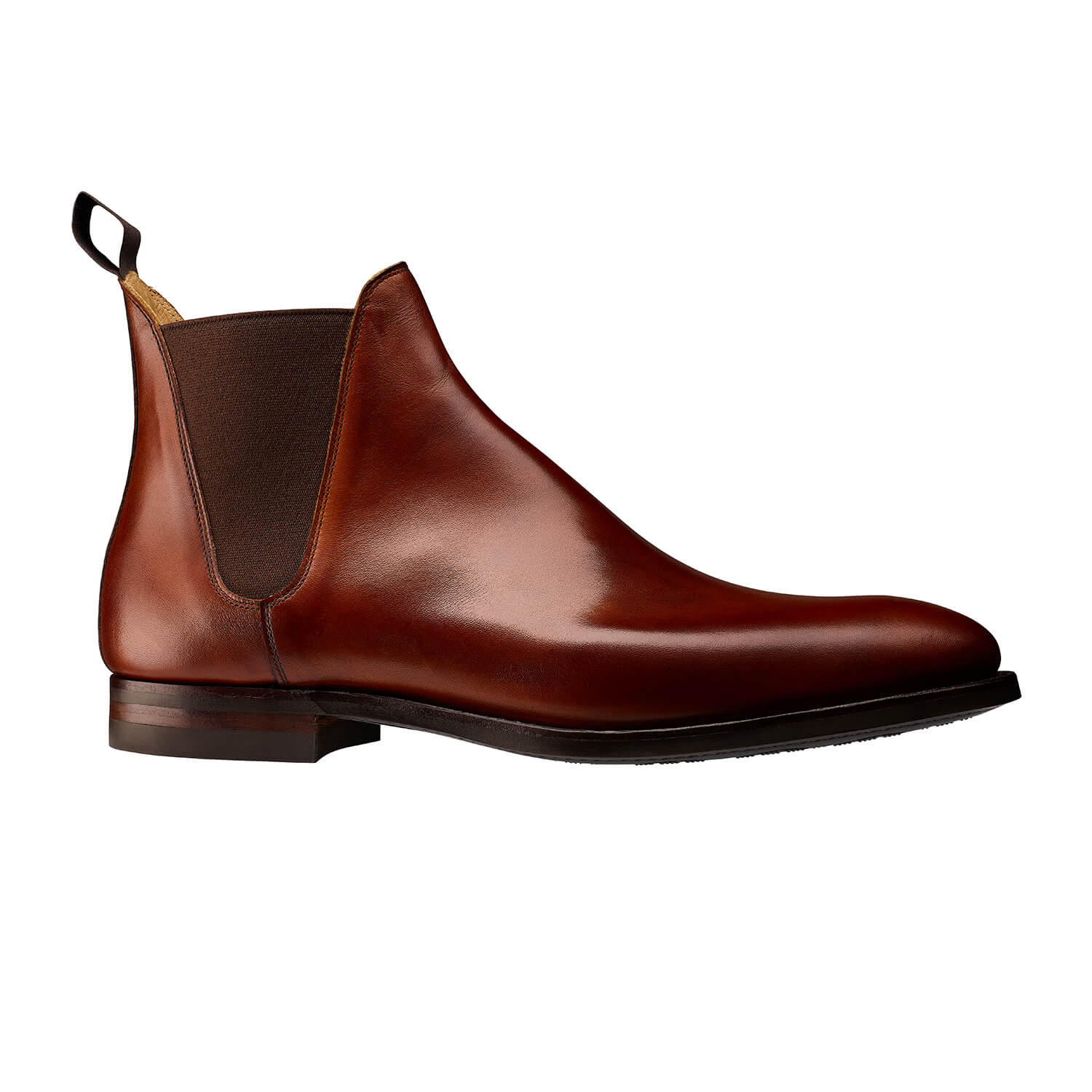 Chelsea 8 Boot, Chestnut Burnished Calf ‘City’ Crockett & Jones - Hammargruppen