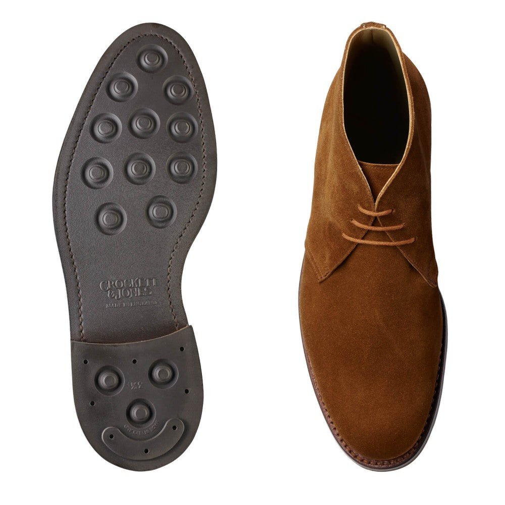 Chiltern Chukka Boot, Snuff Suede ‘Dainite’ Crockett & Jones - Hammargruppen