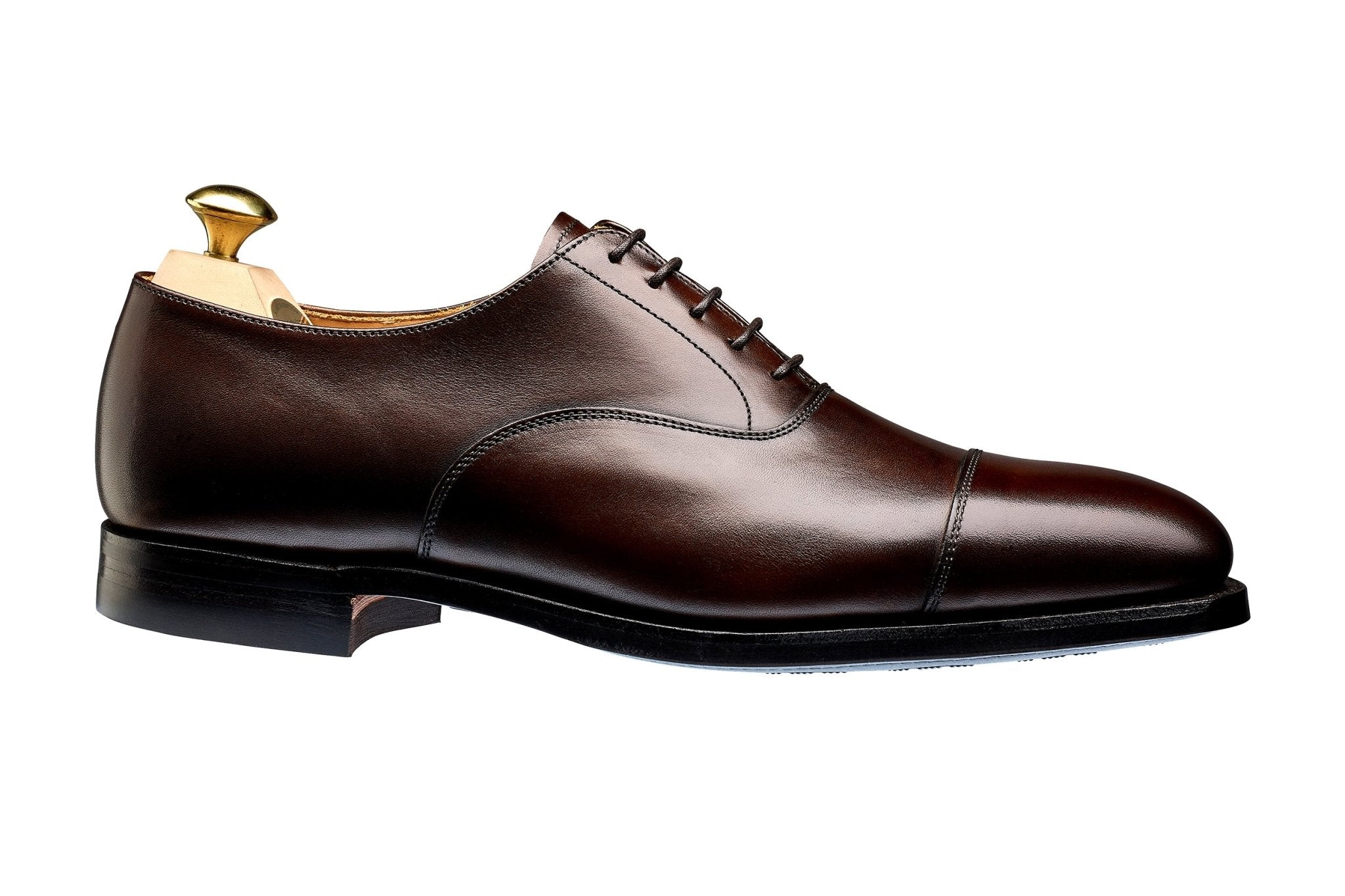 Connaught 2 Oxford, Dark Brown Burnished Calf ‘City’ Crockett & Jones - Hammargruppen
