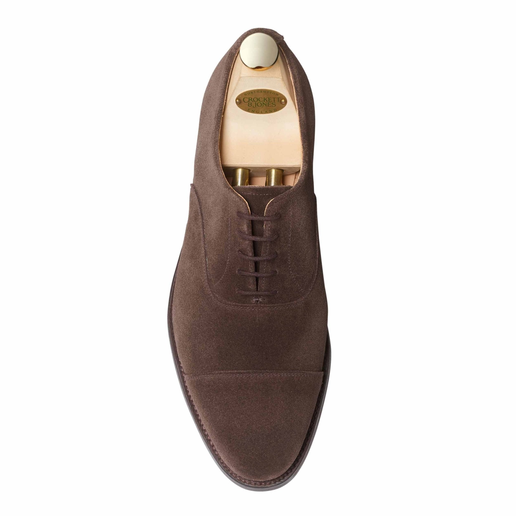 Connaught 2 Oxford, Oak Suede ‘City’ Crockett & Jones - Hammargruppen