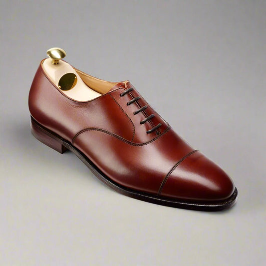 Connaught Chestnut Burnished Calf, Crockett & Jones - Hammargruppen