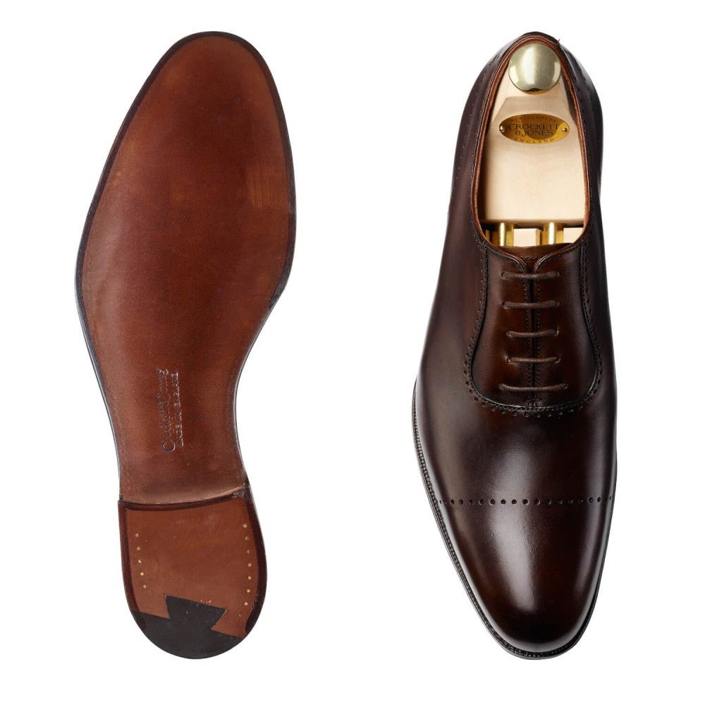 Courtenay Dark Brown Antique Calf, Crockett & Jones - Hammargruppen