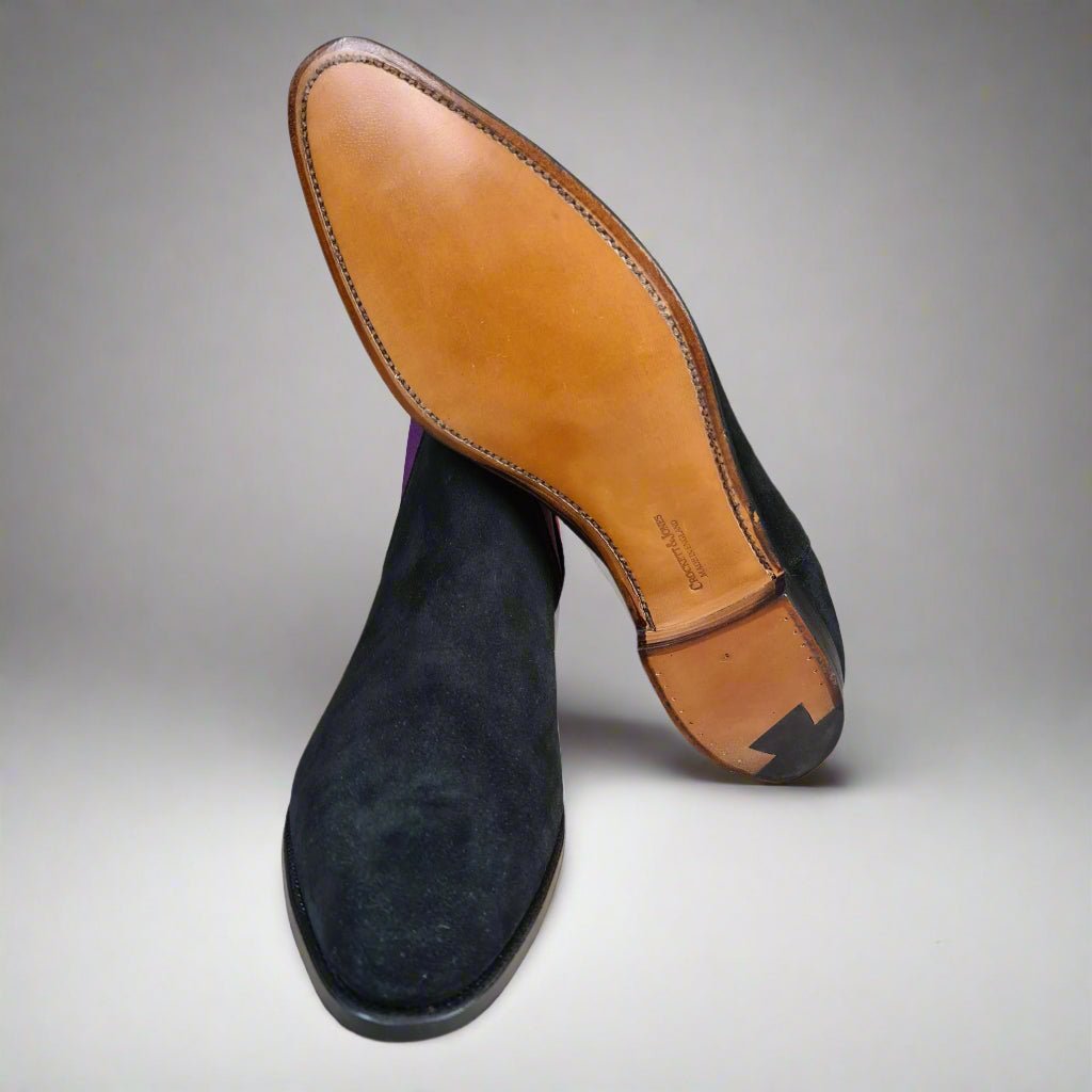 Cranford III Black Suede (9,5E) Crockett & Jones - Hammargruppen