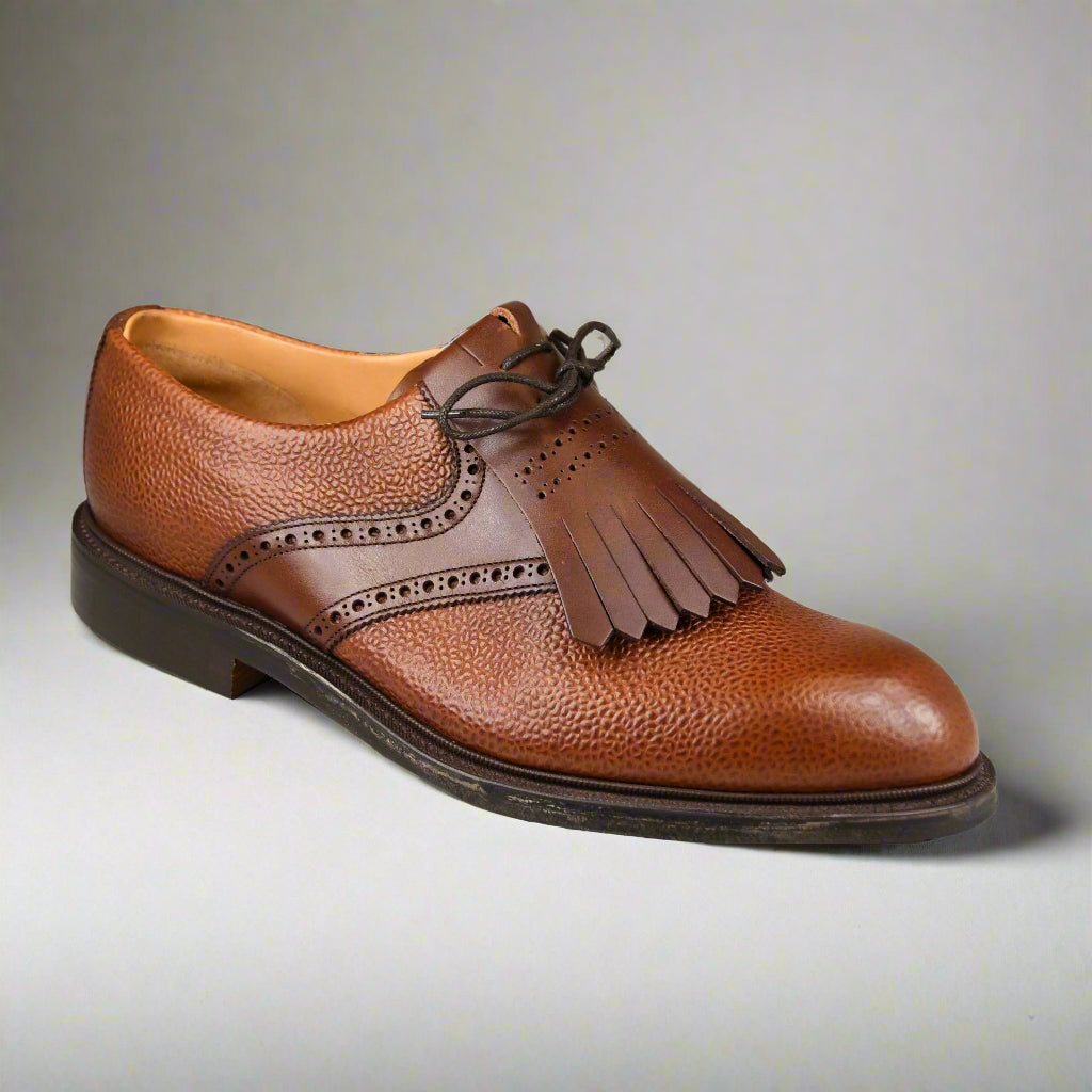 Golf Turnberry Brown Wax Calf, Joseph Cheaney & Sons - Hammargruppen