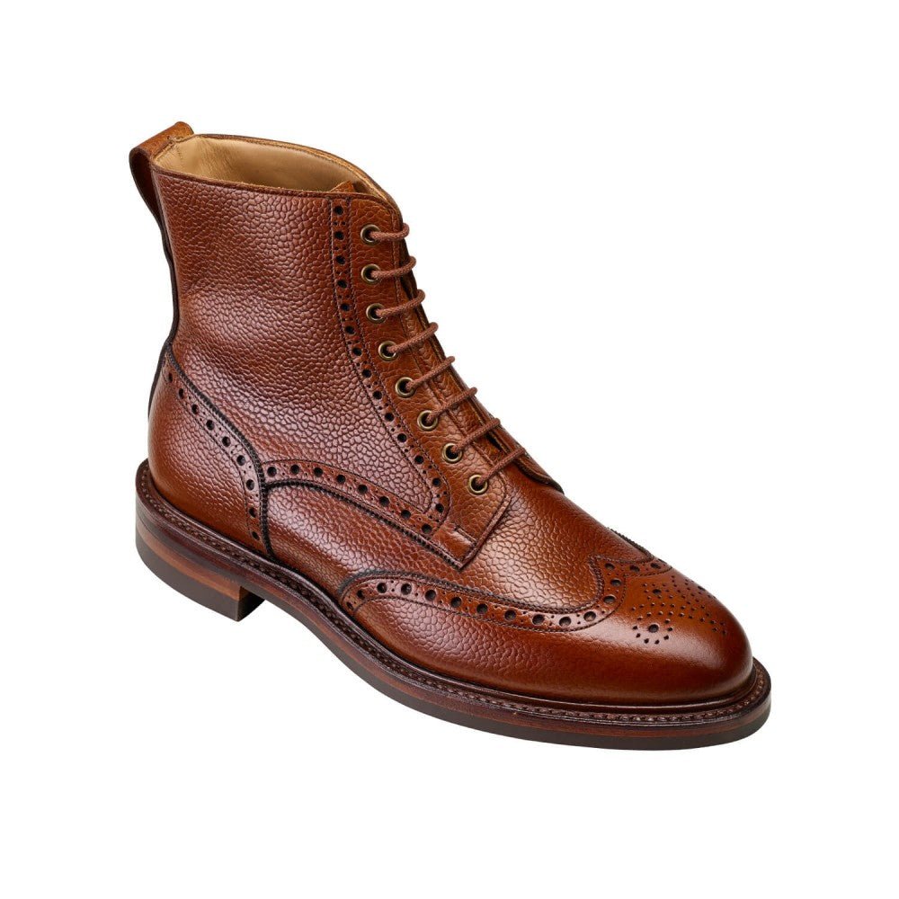 Grace II Boot, Tan Scotch Country Grain 'Dainite' Crockett & Jones - Hammargruppen