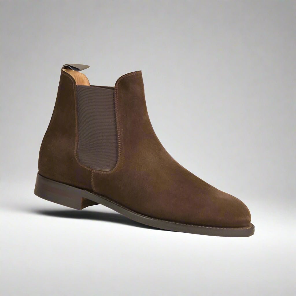 Gresham Dark Brown Suede 'Dainite' Crockett & Jones - Hammargruppen