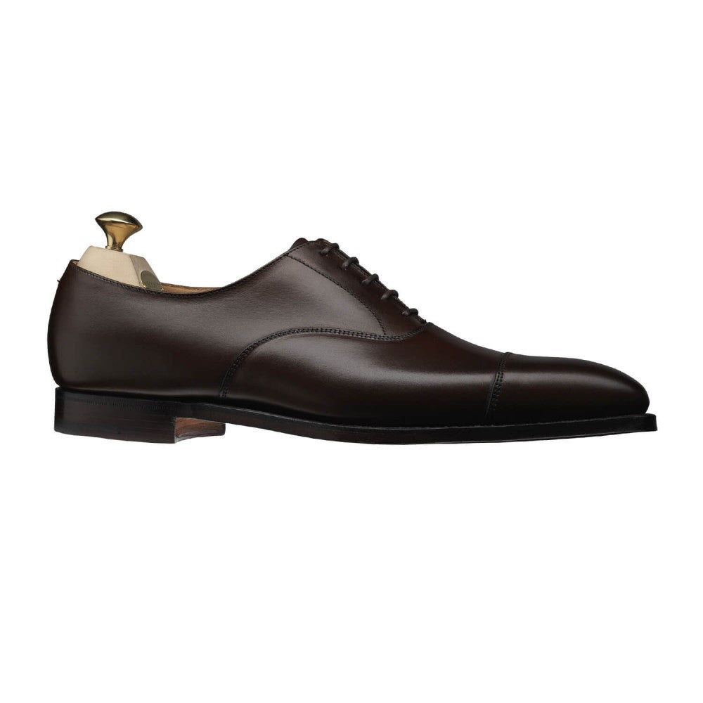 Hallam Oxford, Dark Brown Burnished Calf, Crockett & Jones - Hammargruppen