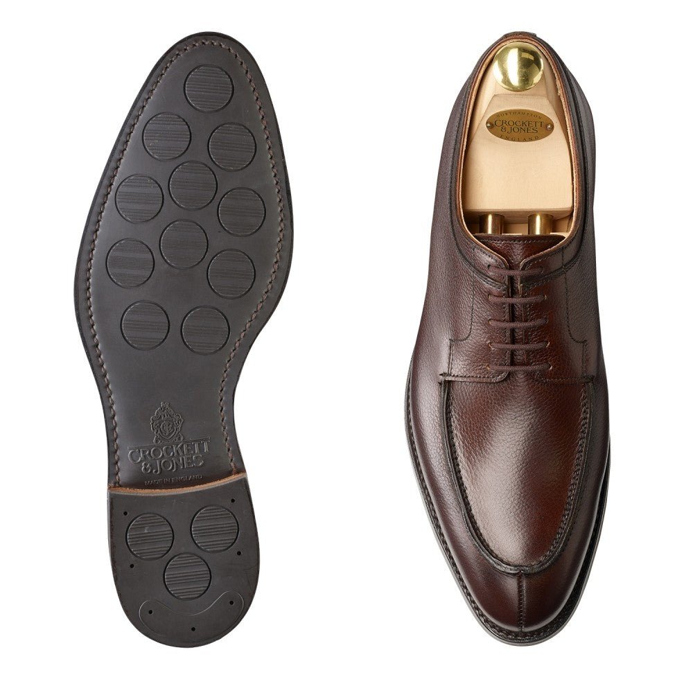 Hardwick Dark Brown Pebble Grain ‘City’ Crockett & Jones - Hammargruppen