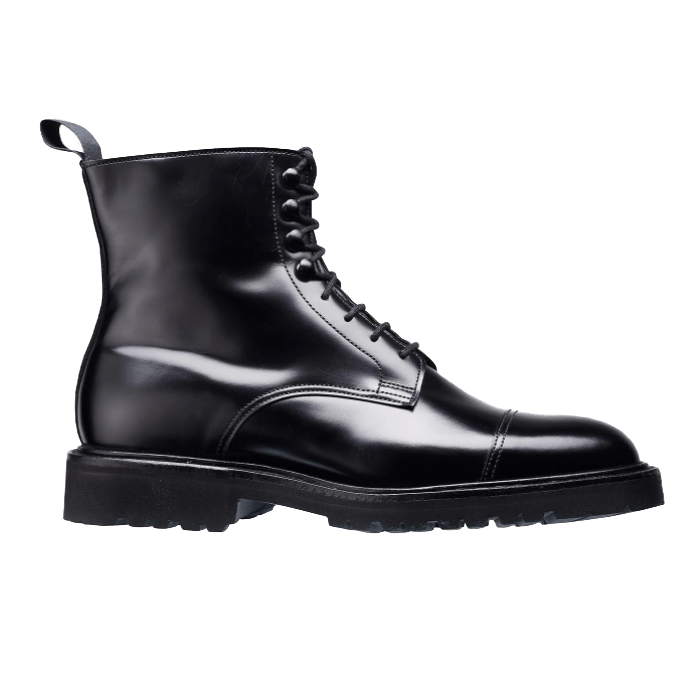 Jane Boot, Black Calf 'Vibram' Crockett & Jones - Hammargruppen