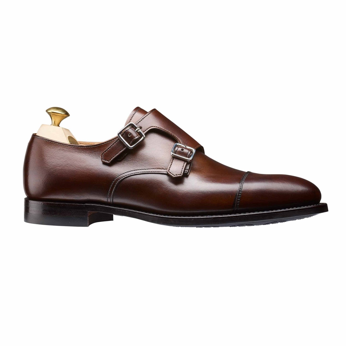 Lowndes 4 Monk Strap, Dark Brown Calf ‘City’ Crockett & Jones - Hammargruppen
