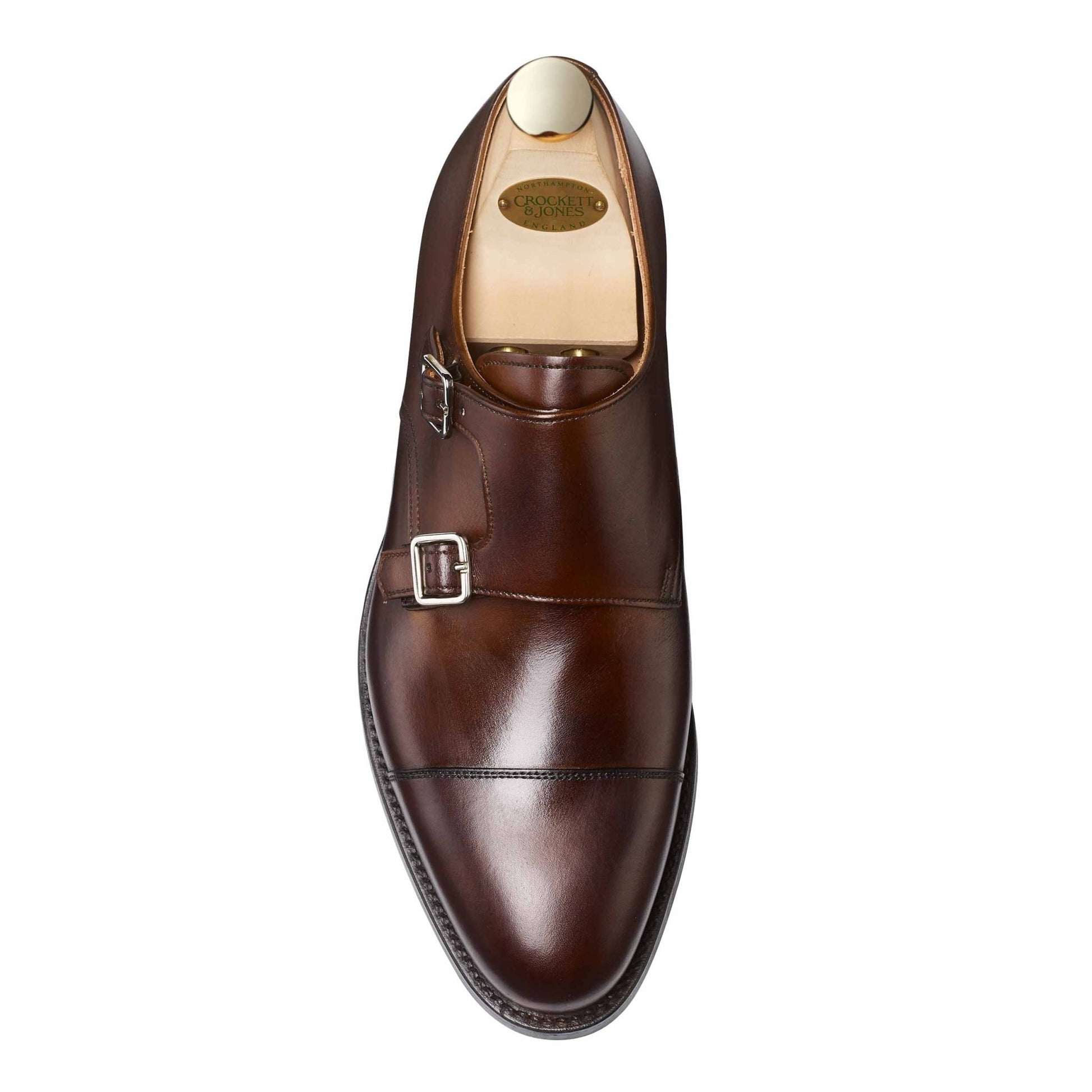 Lowndes 4 Monk Strap, Dark Brown Calf ‘City’ Crockett & Jones - Hammargruppen
