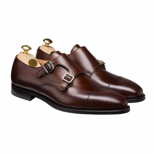 Lowndes 4 Monk Strap, Dark Brown Calf ‘City’ Crockett & Jones - Hammargruppen