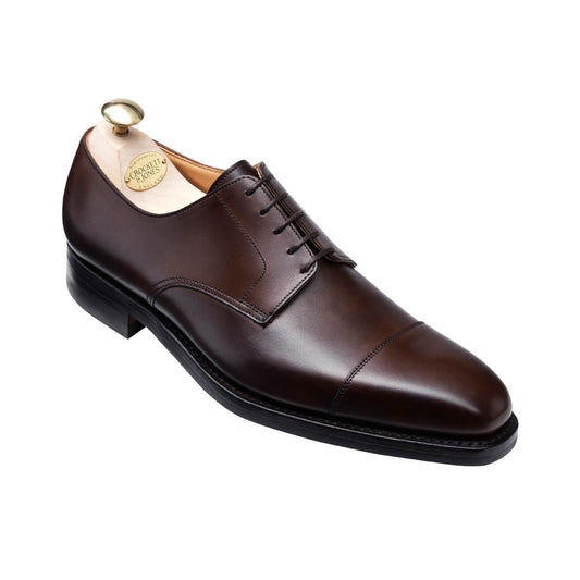 Norwich Dark Brown Burnished Calf ‘Dainite’ Crockett & Jones