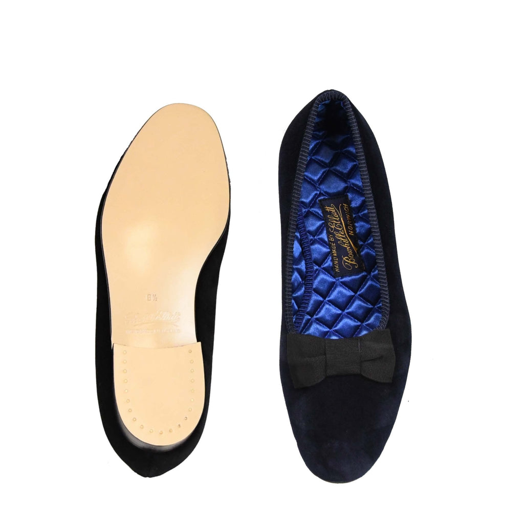 Opera Pump Navy Velvet, Bowhill & Elliott - Hammargruppen
