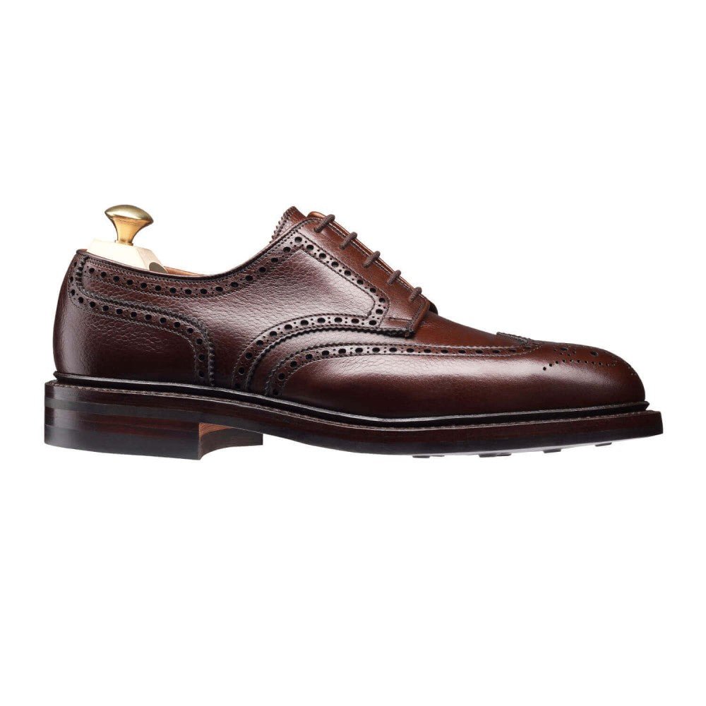 Pembroke Derby, Dark Brown Scotch Grain ‘Dainite’ Crockett & Jones - Hammargruppen