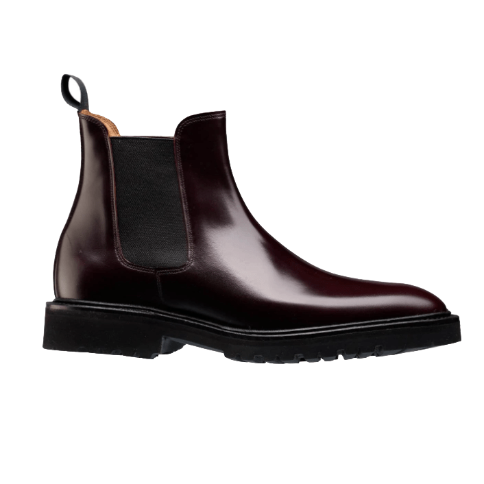 Poppy Boot, Burgundy Calf 'Vibram', Crockett & Jones - Hammargruppen