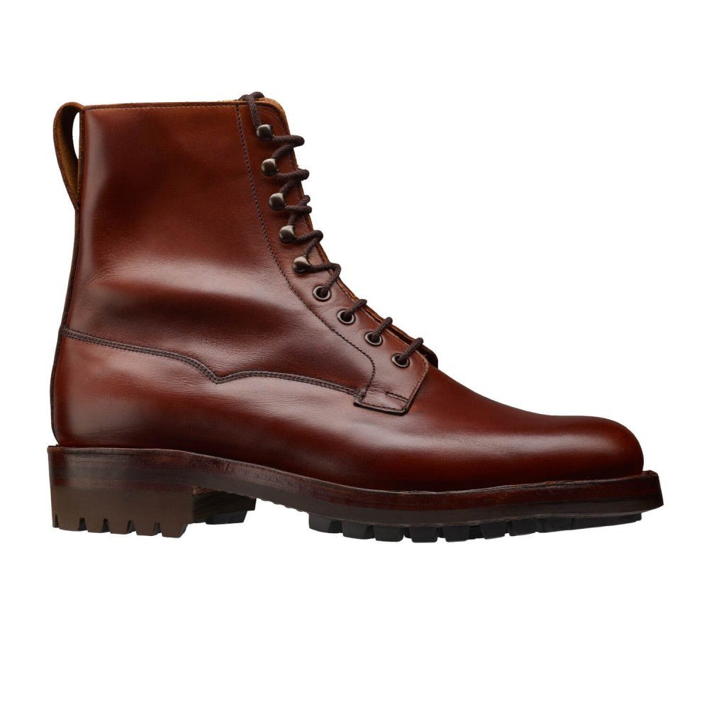 Snowdon Derby Boot, Dark Oak Wax Hide ‘Commando’ Crockett & Jones - Hammargruppen
