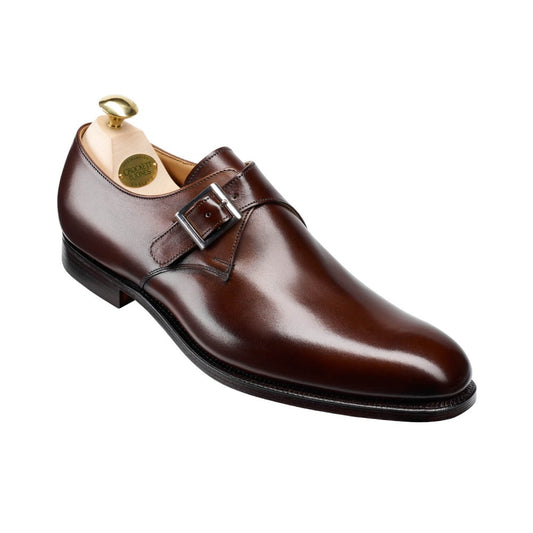 Swindon Dark Brown Burnished Calf, Crockett & Jones