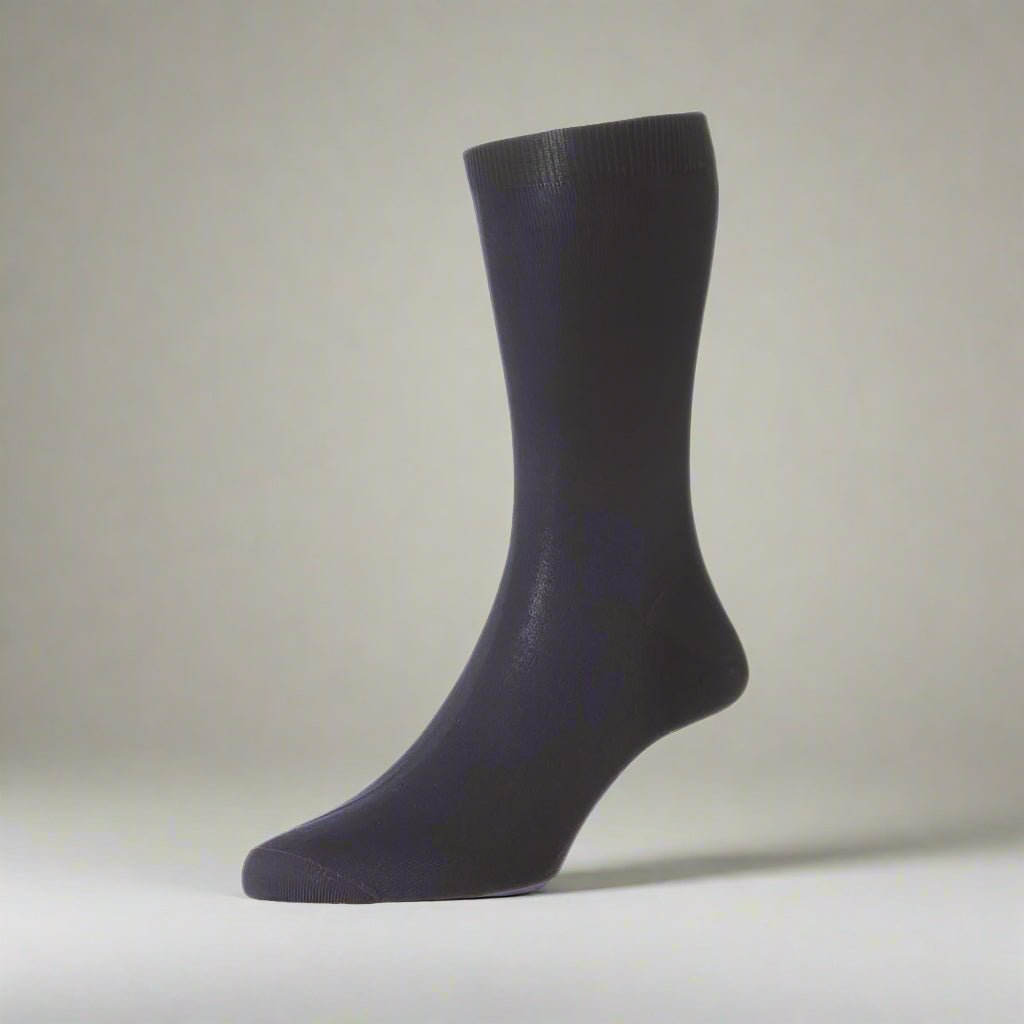 Tabbard Strumpa Marinblå, Pantherella - Hammargruppen