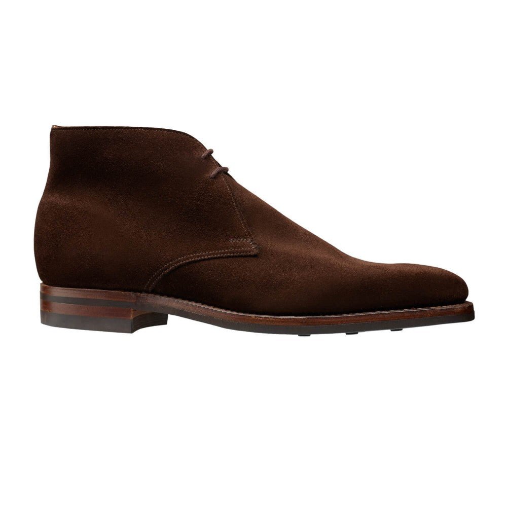 Tetbury Chukka Boot, Dark Brown Suede ‘Dainite’ Crockett & Jones - Hammargruppen