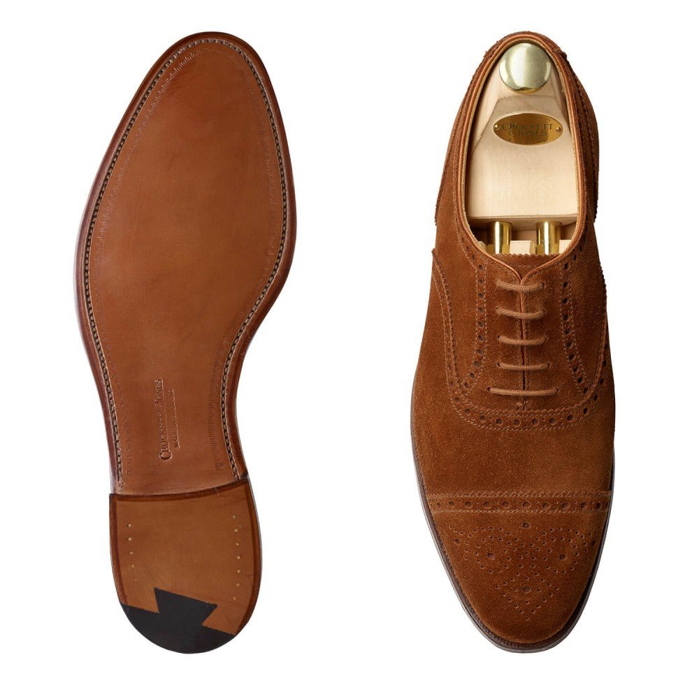 Crockett & Jones Westfield Tobacco Suede – Hammargruppen