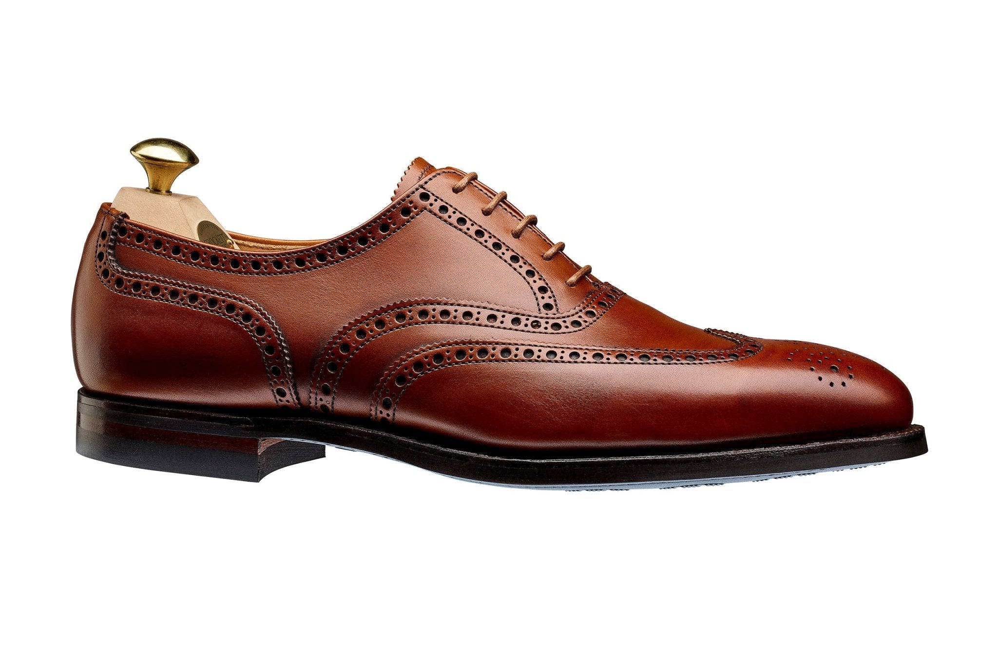 Crockett & Jones – Oxford Men's Shoes, Full Brogue in Brown